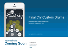 Tablet Screenshot of finalcry.com